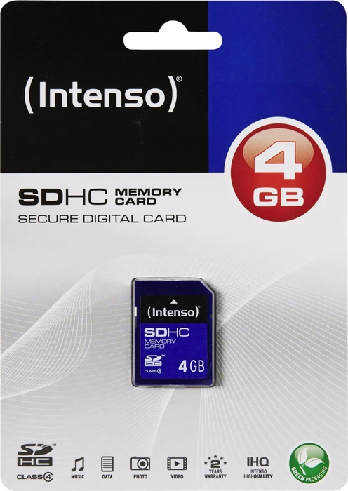 Intenso R21/W5 4GB, Class 4