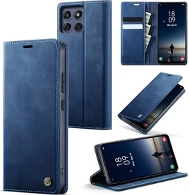 Owlhold Klapphülle für Motorola Edge 50 Fusion blau