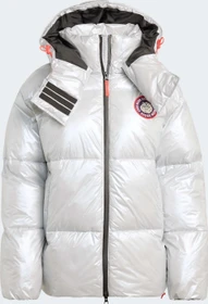 adidas X Moon Boot Puffer Funktionsjacke matte silver (Damen)