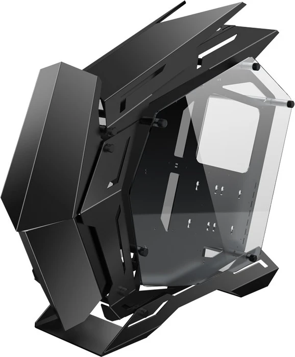 Jonsbo Mod3, schwarz, Glasfenster