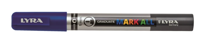 Lyra Graduate Mark All Permanentmarker 1mm dunkelblau