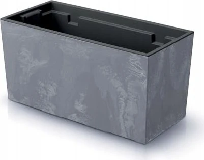 Prosperplast Kasten Urbi Case Beton Effect 39.5x19.5cm marengo