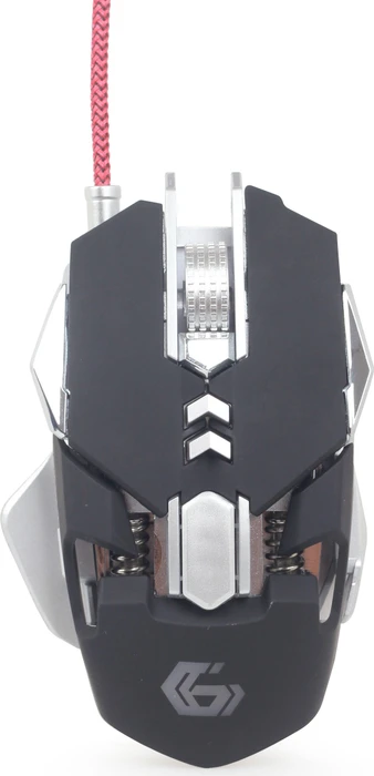 Gembird Gaming Mouse 05 schwarz/silber, USB