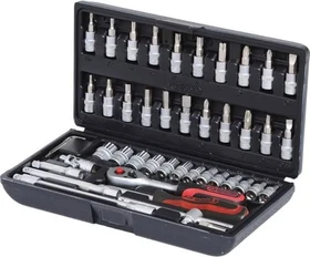 KS Tools Steckschlüsselsatz inkl. Werkzeugbox, 46-tlg.