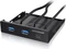 Graugear G-MP01C, Multi Frontblende mit USB Hub, USB 3.0 19-Pin Stecksockel, USB 3.2 20-Pin Key-A Stecksockel [Stecker] Vorschaubild