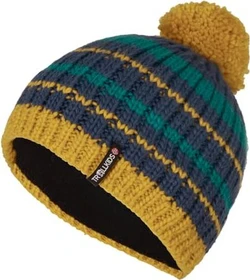 Trollkids Hafjell Bobble Mütze bronze/blue (Junior)