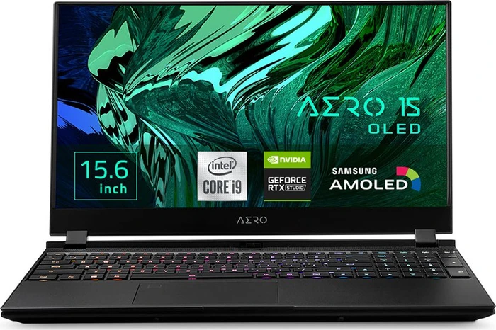 GIGABYTE AERO 15 OLED YC-9DE5760SP, Core i9-10980HK, 64GB RAM, 2TB SSD, GeForce RTX 3080, DE