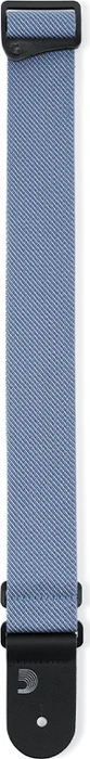D'Addario Classic Tweed Guitar Strap Blue