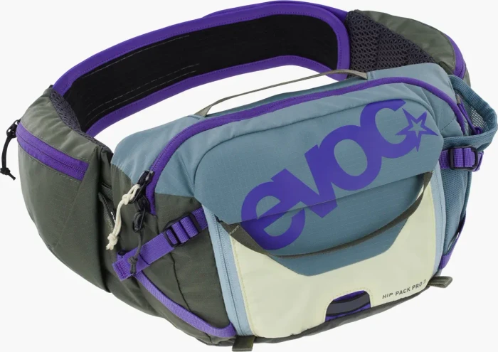 Evoc Hip Pack Pro 3 Trinkgurt steel/violet/dark olive