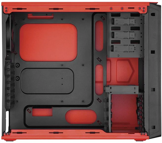 Corsair Graphite Series 230T orange, Acrylfenster