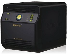 Synology DiskStation DS408, 1x RJ-45 1000Base-T, 2x USB-A 2.0