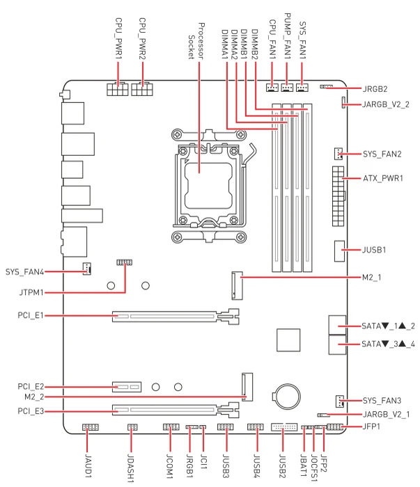 MSI PRO B650-S WIFI (AMD AM5)