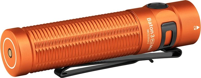 OLight Baton 3 Pro Max Taschenlampe orange