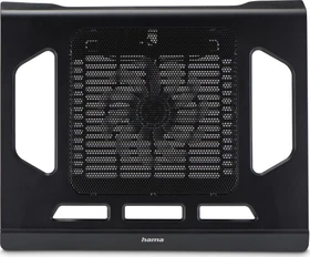 Hama Notebook-Stand/Notebook-Kühler bis 17.3", Black Edition