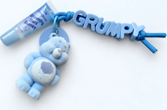 Essence Care Bears Lip Gloss Keychain 01 grumpy but sweet