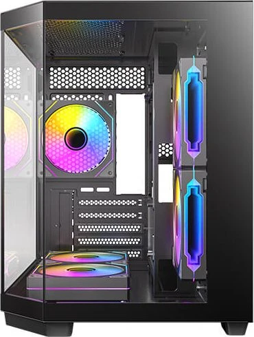 Antec CX M2 ARGB, schwarz, Glasfenster