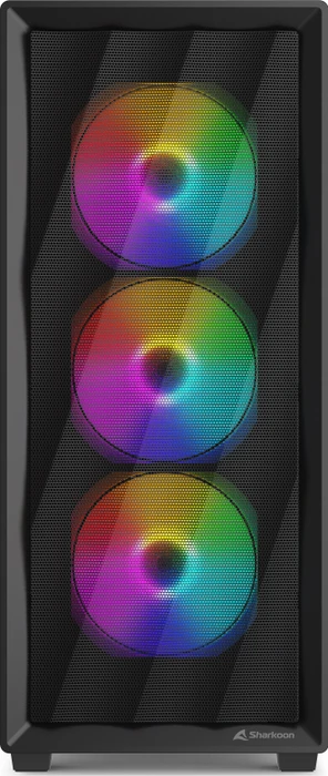 Sharkoon VK4 Rainbow, Glasfenster