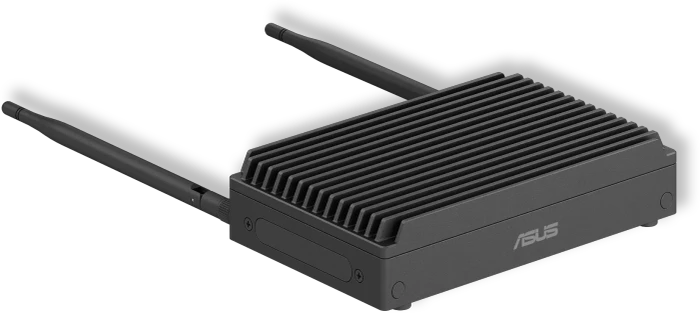 ASUS NUC 13 Rugged - Tall - Bravo Canyon - NUC13BRF / BNUC13BRFA200B02I, Atom x7211E, EU-Netzkabel