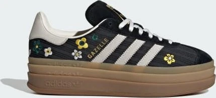 adidas Gazelle Bold core black/off white/eqt yellow (Damen)