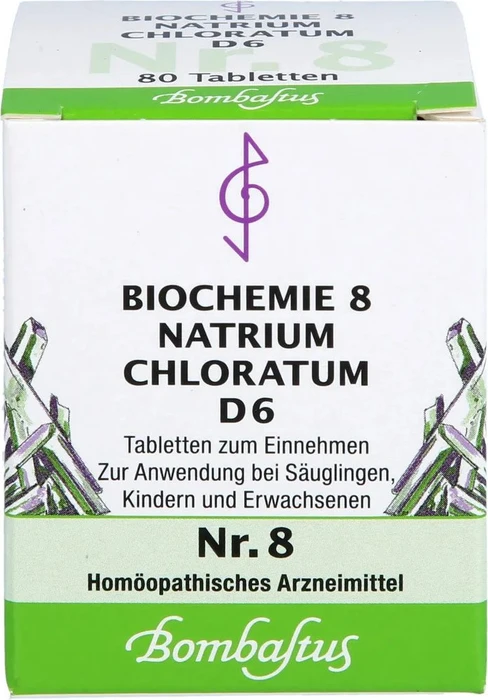 Bombastus Biochemie nach Schüßler Nr. 8 D6 Tabletten, 80 Stück