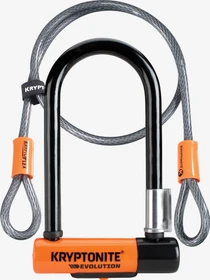Kryptonite Evolution Mini-7 w/4' Flex Bügelschloss, Schlüssel