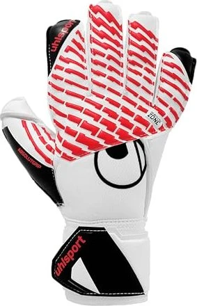 uhlsport FM Absolutgrip Torwarthandschuhe weiß/schwarz/rot