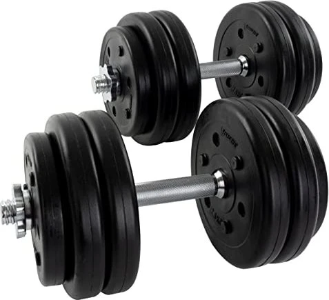 ScSports Kunststoff Kurzhantel Luxus Set 30kg