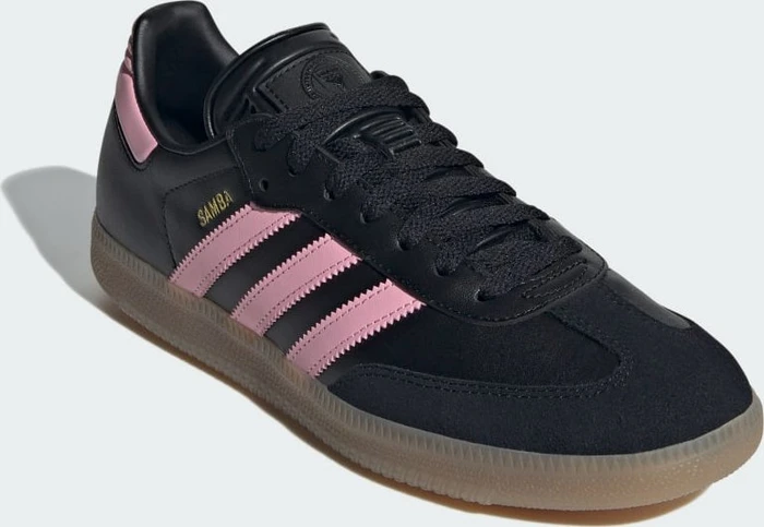 adidas Samba Inter Miami CF IN core black/light pink/gum