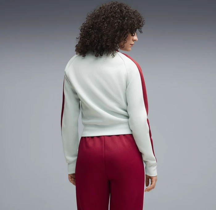 Puma T7 Always On Trainingsjacke créme de mint/garnet glow (Damen)