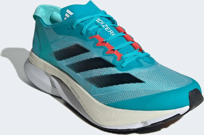 adidas Adizero Boston 12 lucid cyan/core black/flash aqua