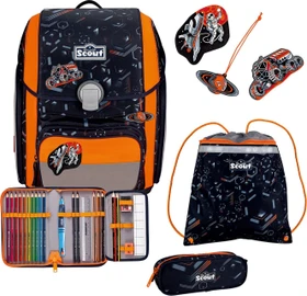 Scout Genius DIN Space Data Schultaschen-Set, 4-tlg.