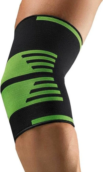 Bort Medical ActiveColor Sport Ellenbogenbandage schwarz/grün, 1 Stück