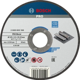 Bosch Professional A30SBF Standard for Metal Trennscheibe, 125x2.5x22.23mm, 1 Stück