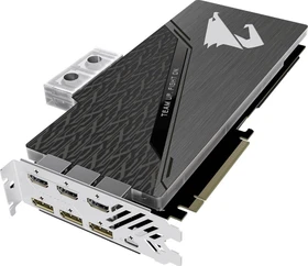 GIGABYTE AORUS GeForce RTX 2080 Ti Xtreme Waterforce WB 11G, 11GB GDDR6, 3x HDMI, USB-C, 3x DP
