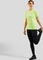 Odlo Essentials Seamless Funktionsshirt kurzarm shadow lime melange (Damen) Vorschaubild