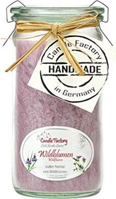 Candle Factory Mini Jumbo Duftkerze wildblumen, 1 Stück
