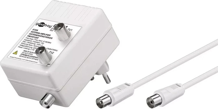 goobay Antennenverstärker DVB-T/DVB-T2/DVB-C 15-30db
