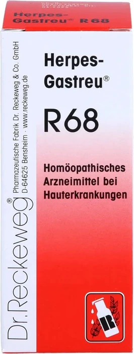 Dr.Reckeweg Herpes Gastreu R68 Tropfen zum Einnehmen, 50ml