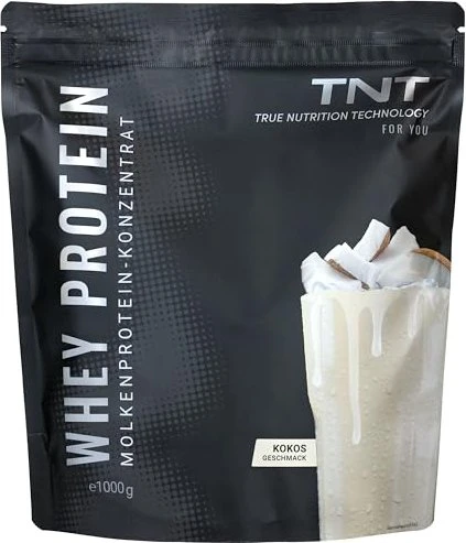 TNT True Nutrition Technology Whey Protein Konzentrat Kokos 1kg
