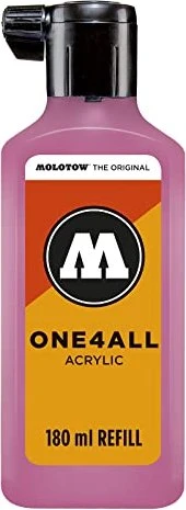 Molotow ONE4ALL Refill Acrylfarbe 180ml, neonpink