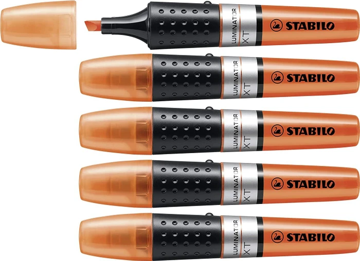 STABILO Luminator orange, 5er-Pack