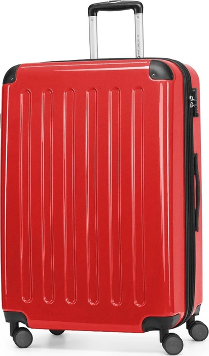 Hauptstadtkoffer Alex TSA Spinner erweiterbar 75cm rot glänzend