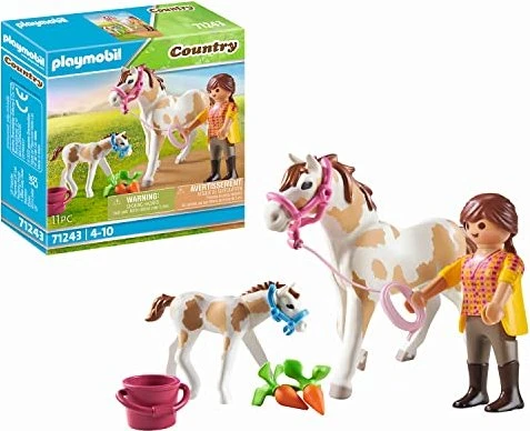 playmobil Country Pferd mit Fohlen