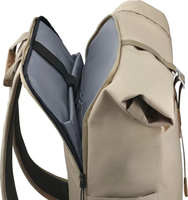 Hama Silvan, Laptop-Rucksack, Rolltop, 16.2" beige