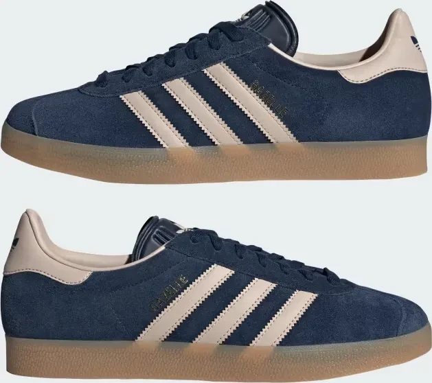 adidas Gazelle night indigo/wonder taupe/gum (Herren)