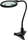 Wentronic Goobay LED-Klemm-Lupenleuchte, 6W, 1.75x, 3 Dioptrien schwarz (65577)