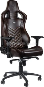 noblechairs Epic Echtleder Gamingstuhl, braun/beige