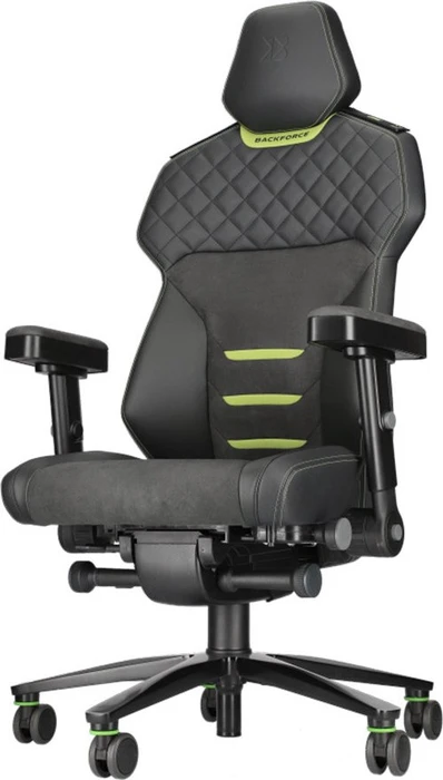 Backforce One Plus Gamingstuhl, schwarz/grün