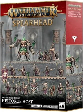 Games Workshop Warhammer Age of Sigmar - Helsmiths of Hashut - Spearhead Helforge Host
