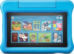 Amazon Fire 7 KFMUWI 2019, ohne Werbung, blau, 16GB, Kids Edition